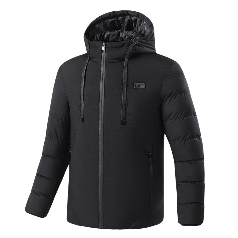 Winter Heated Jackets SmartHeating Cotton Codts HedtedHooded Jackets for Men