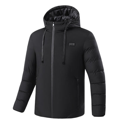 Winter Heated Jackets SmartHeating Cotton Codts HedtedHooded Jackets for Men