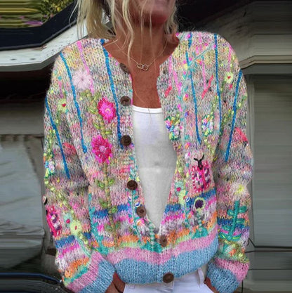 Stijlvolle Bloemen Vest voor Vrouwen