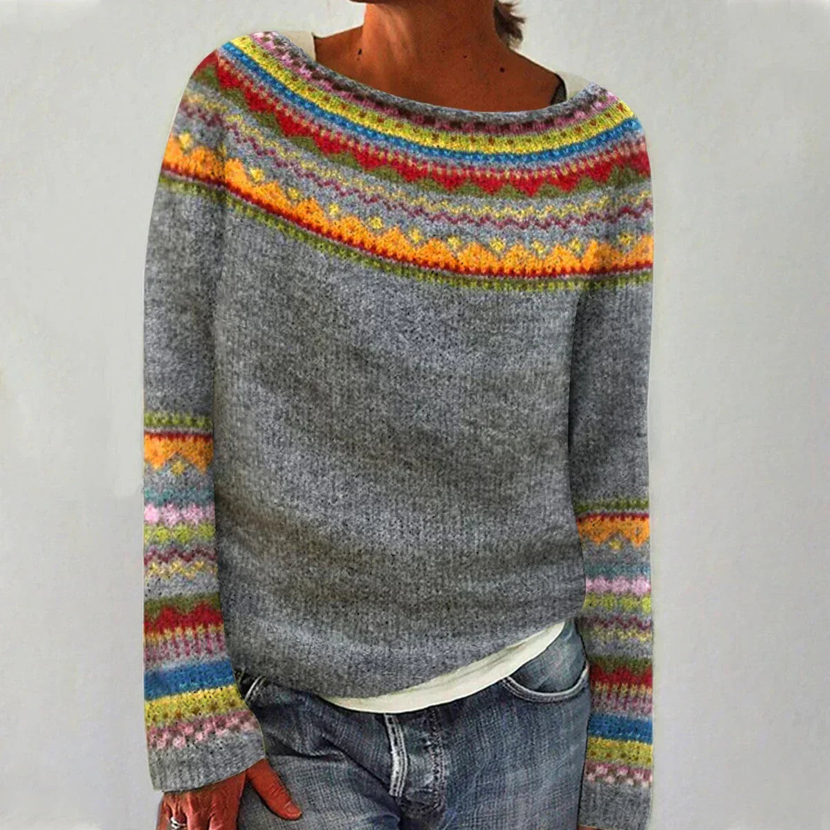 Classic Crew Neck Sweater - OutfitLondon