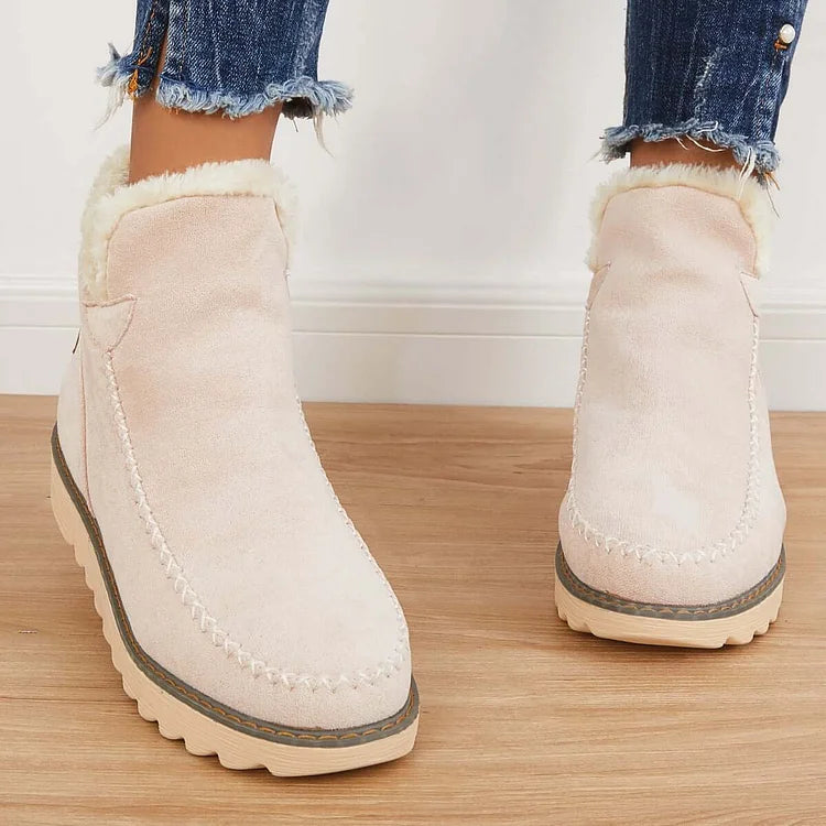 Warm Faux Fur Women's Winter Snow Boots