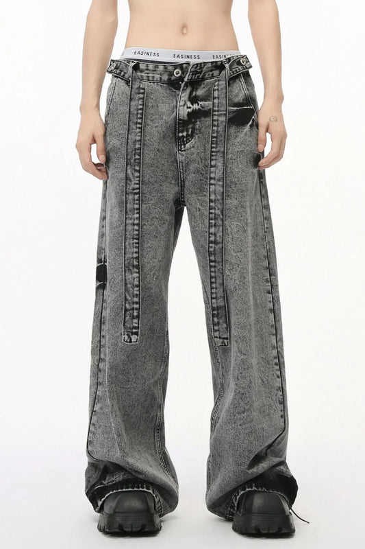 Relaxed Fit High Waist Loose Women's Jeans - OutfitLondon