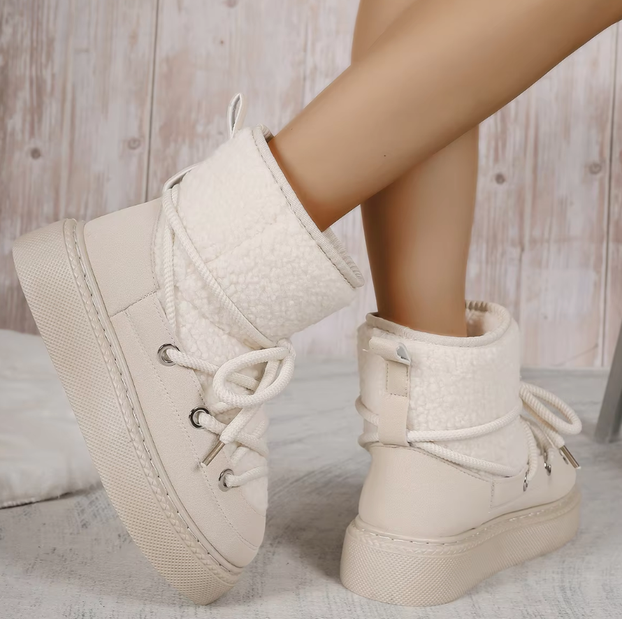 Waterproof Non-Slip Warm Winter Snow Boots for Women