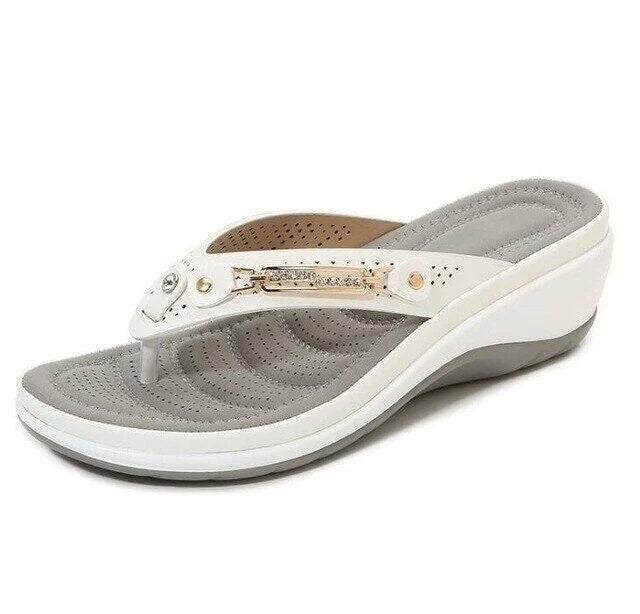 Comfortable Cushioned Beach Flip Flop Sandals
