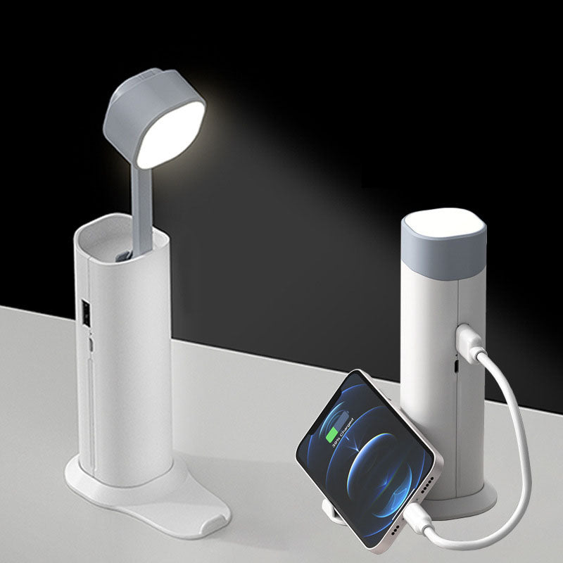 Telescopic Folding Rechargeable LED Desk Lamp Learning Mobile Power Eye Protection Desk Lamp