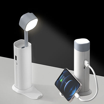 Telescopic Folding Rechargeable LED Desk Lamp Learning Mobile Power Eye Protection Desk Lamp