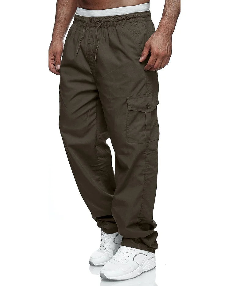 Relaxed Fit Cargo Pants with Extra Pockets