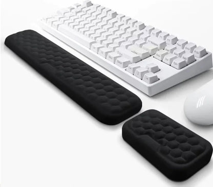 Wrist Protection Rest Pad | for Mouse and Keyboard - Elevates Wrist - Reduces Strain Pain