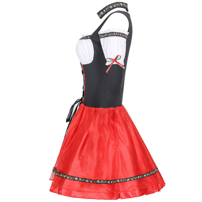Women's Classic Cotton Blend Dirndl Dress