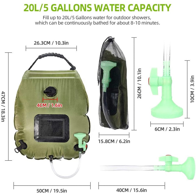 Camping Shower Bag