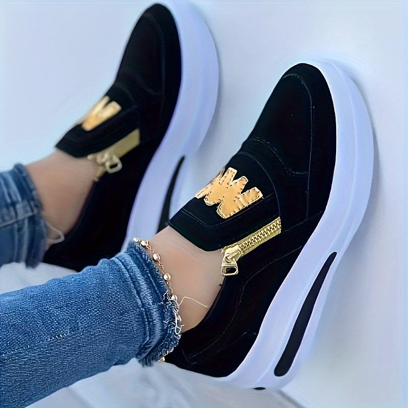 Fashionable Women's High Top Sneakers - OutfitLondon