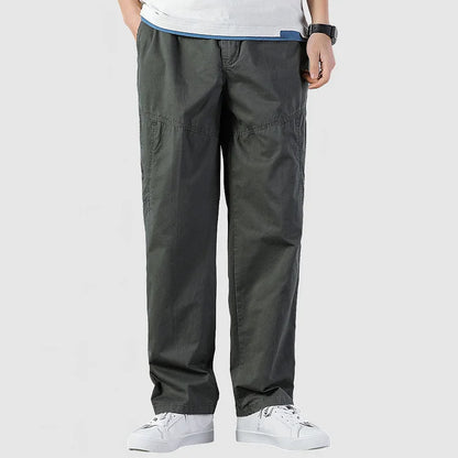 Practical Men's Multi Pocket Work Pants - OutfitLondon