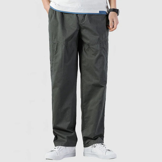 Practical Men's Multi Pocket Work Pants - OutfitLondon