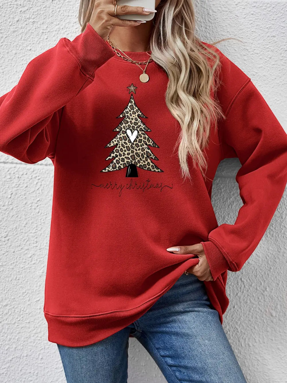 Colorful Christmas Graphic Tee Shirt