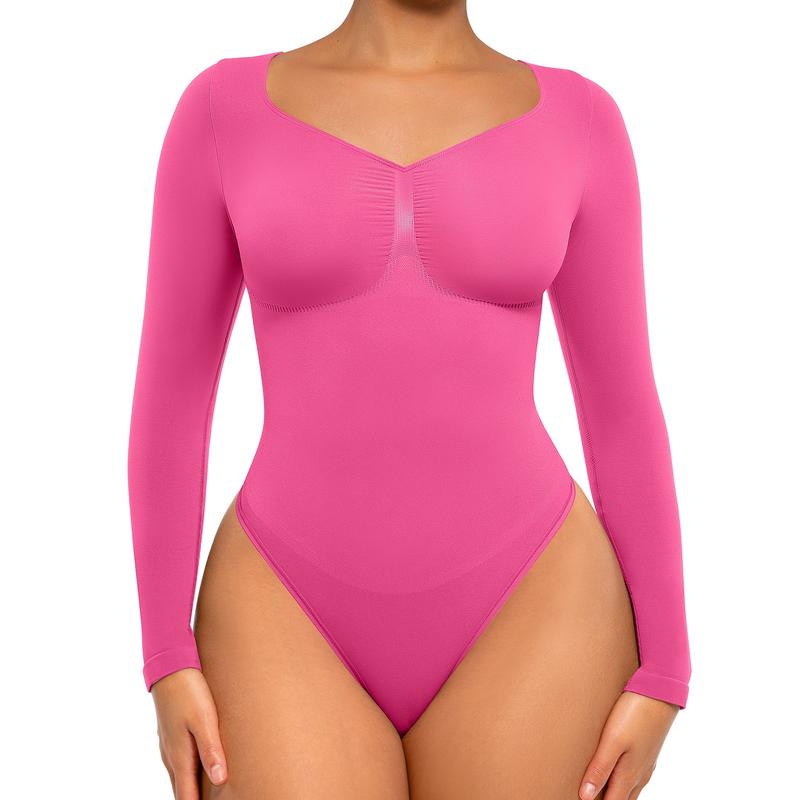 Soft Stretchy Full Body Bodysuit for Women