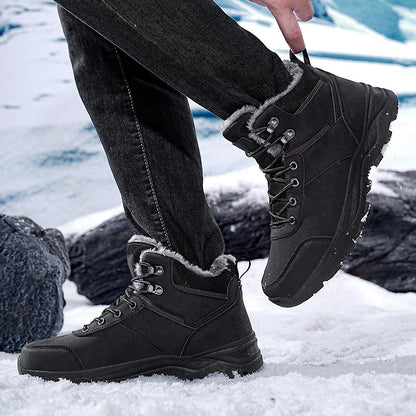 Waterproof Leather Winter Boots 5 reviews