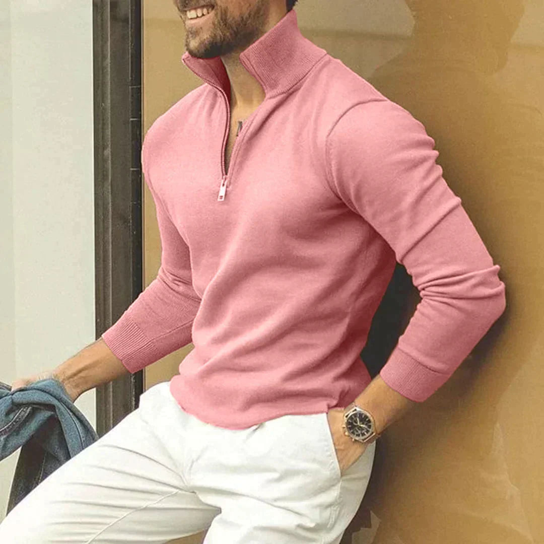 Luxury Men's Soft Knit Sweater