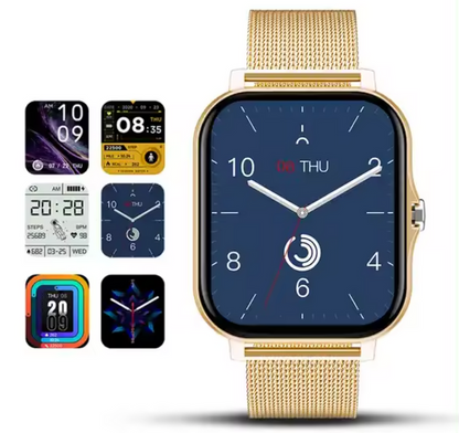 Elegant Smartwatch with Health Tracking for Women