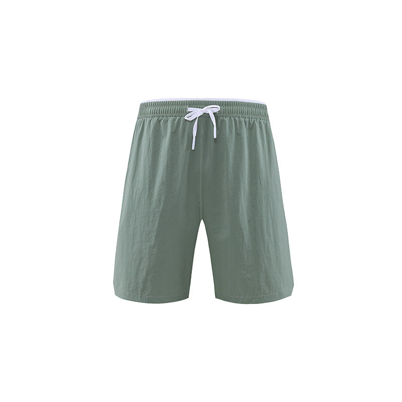 Solid Color Basic Casual Shorts