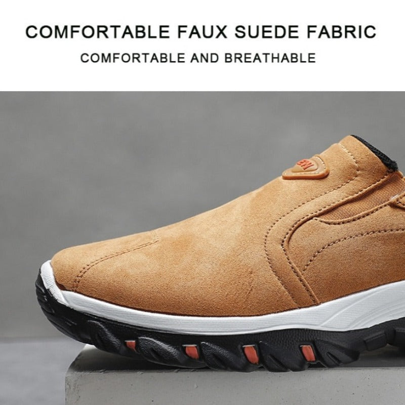 Men Slip-on Premium Suede Orthopedic Shoes
