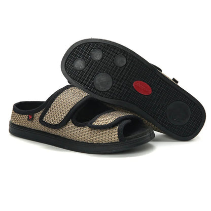 Unisex Extra Wide Shoes With Swollen Feet Orthopedic Slippers