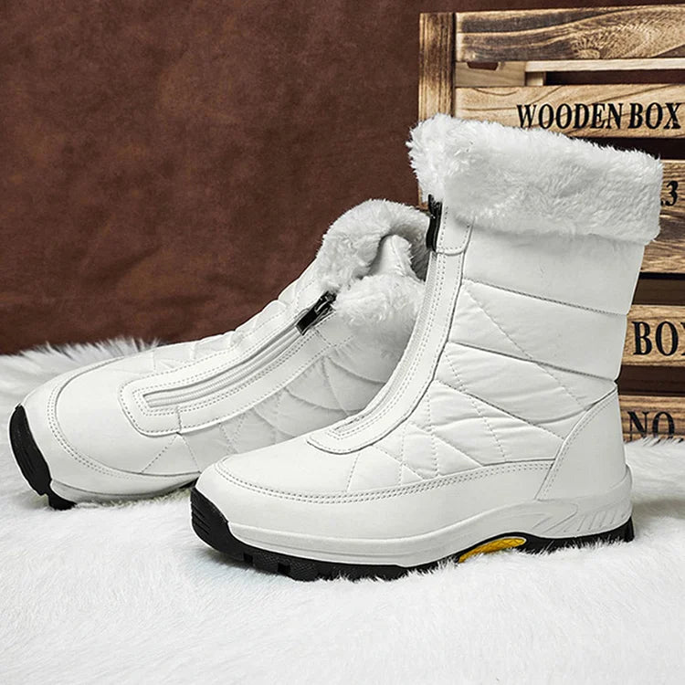Warm Waterproof Insulated Snow Boots for Women