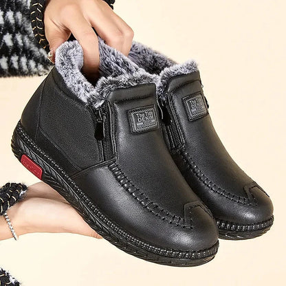 Orthopedic Women Boots Arch Support Warm WaterResistant Ankle Boot