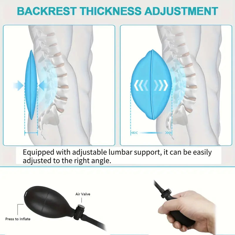 Relaxing Heat Therapy Back Massager