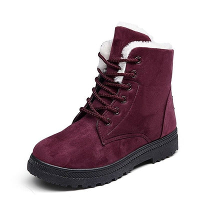Orthopedic Boots For Women Arch Support Snowy Warm Fur Plush Insole Winter Boots