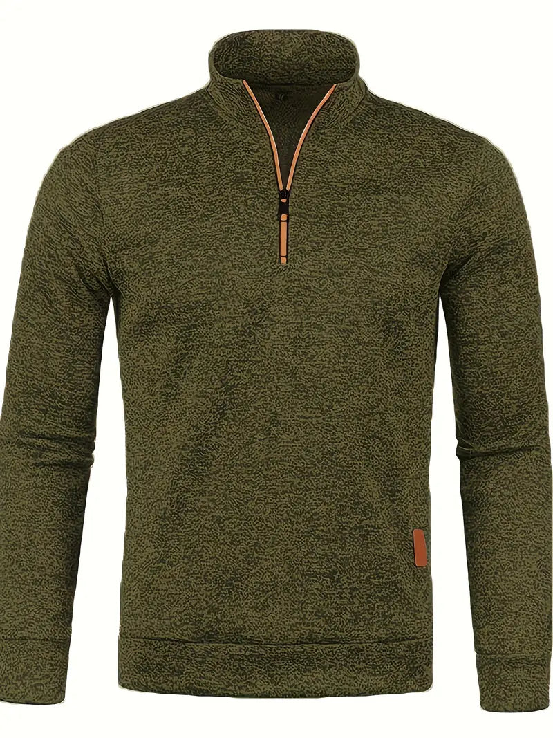 Relaxed Fit Men's Pullover Sweater
