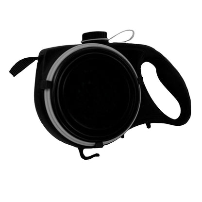 Dog Leash Water Bottle Bowl