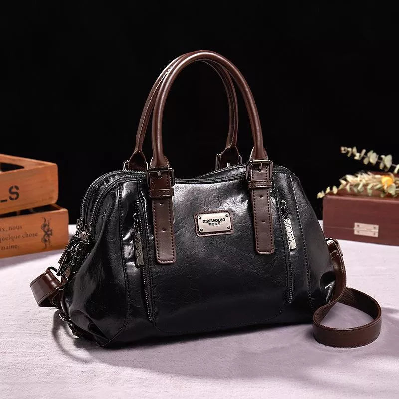 Classic Vintage Leather Handbag