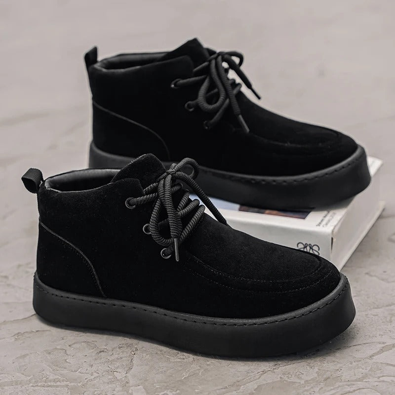 Premium Suede Low Top Shoes - OutfitLondon