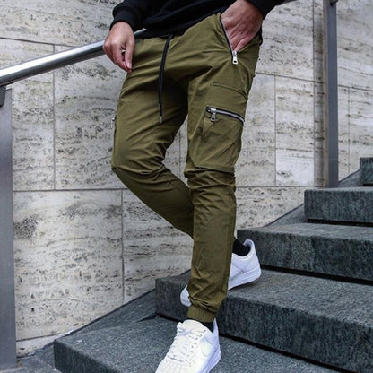 Tough Men's Work Pants with Safe Storage Pockets