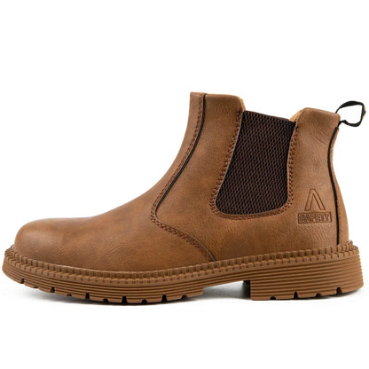 Waterproof Steel Toe Work Boots for Men