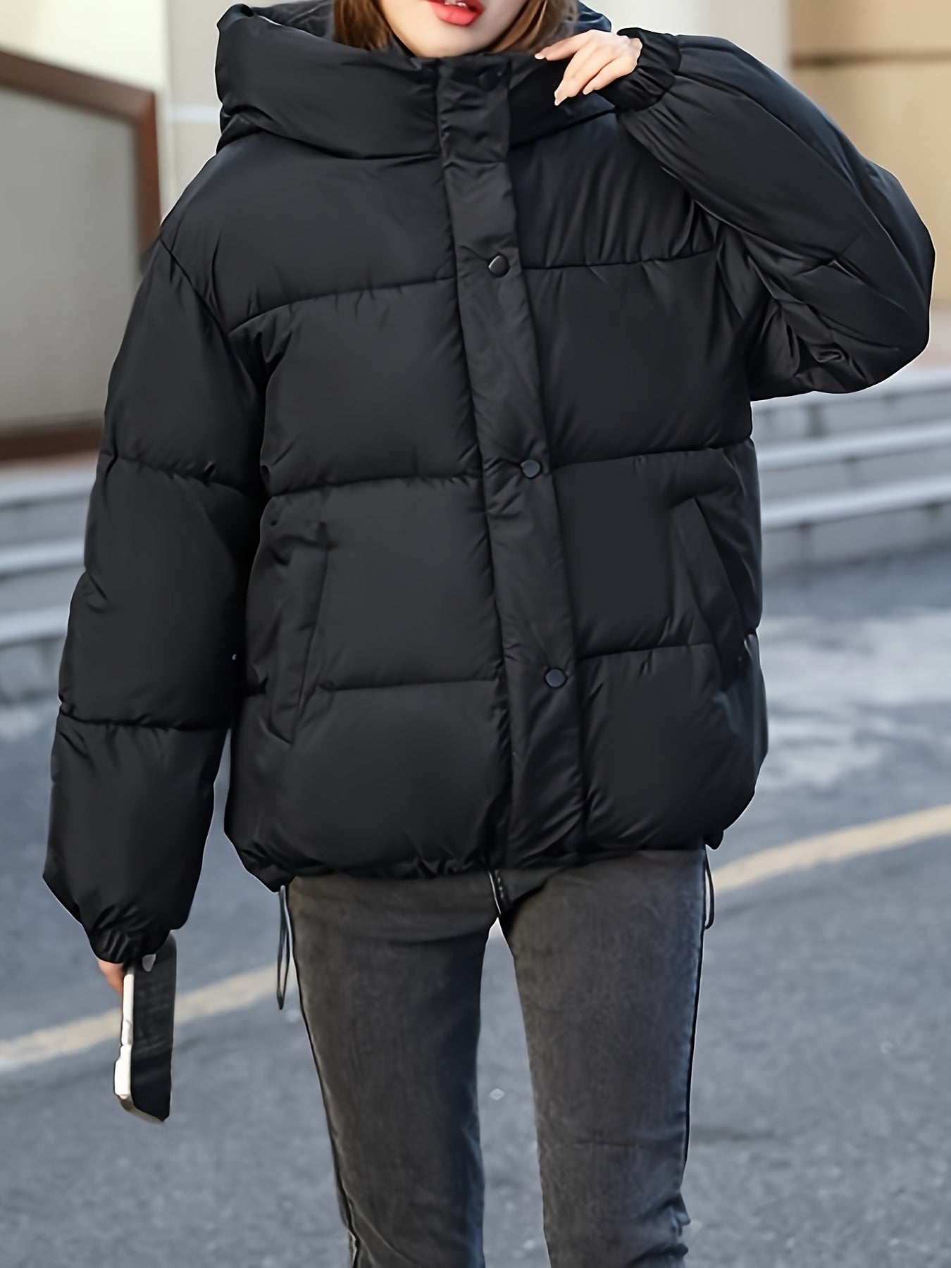 Nadia – Ladies Short Down Filled Coat - OutfitLondon