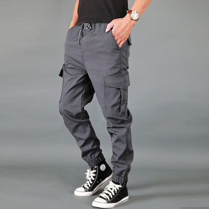 Men's Cargo Trousers Hiking Pants Pocket Plain Comfort Breathable Outdoor Daily