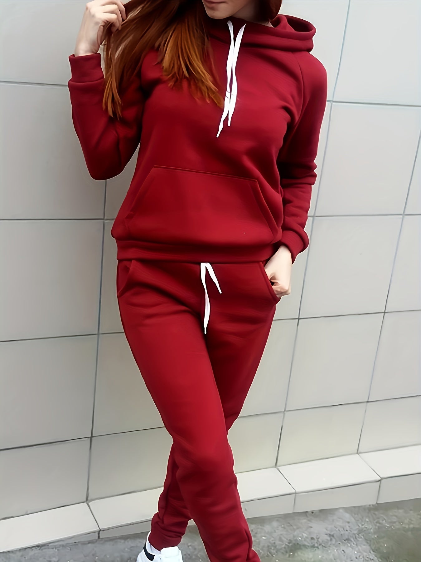 Cozy Women's Hoodie and Sweatpant Lounge Set