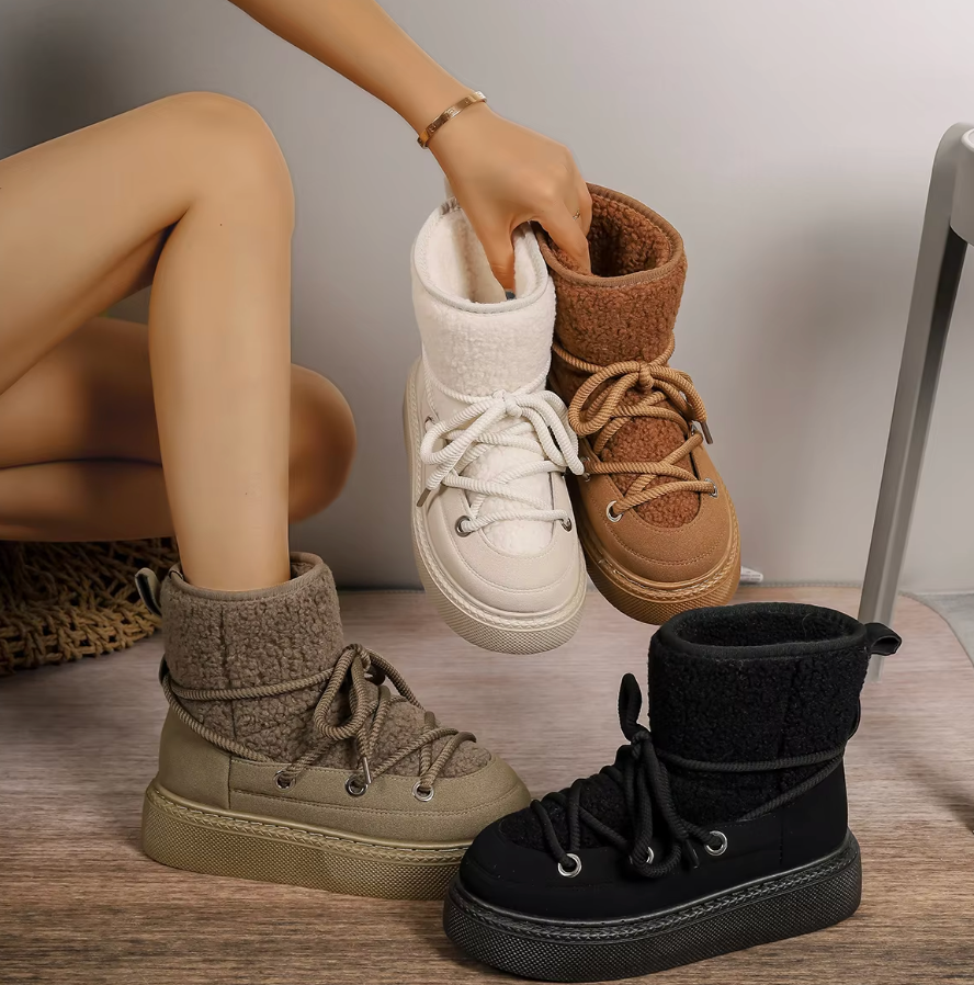 Waterproof Non-Slip Warm Winter Snow Boots for Women