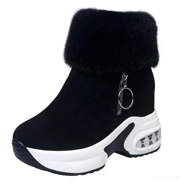Warm Women's Faux Fur Winter Boots
