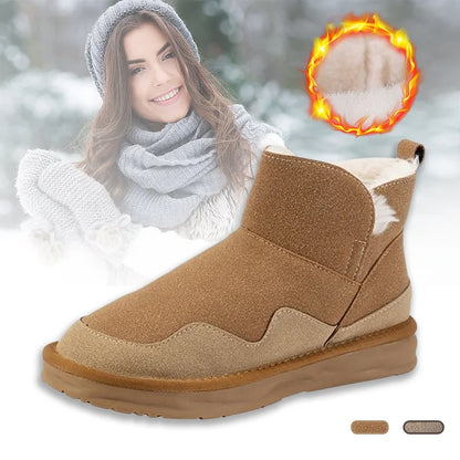 Warm Waterproof Mid Calf Winter Boots for Women