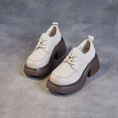 Classic High Heel Comfort Loafers