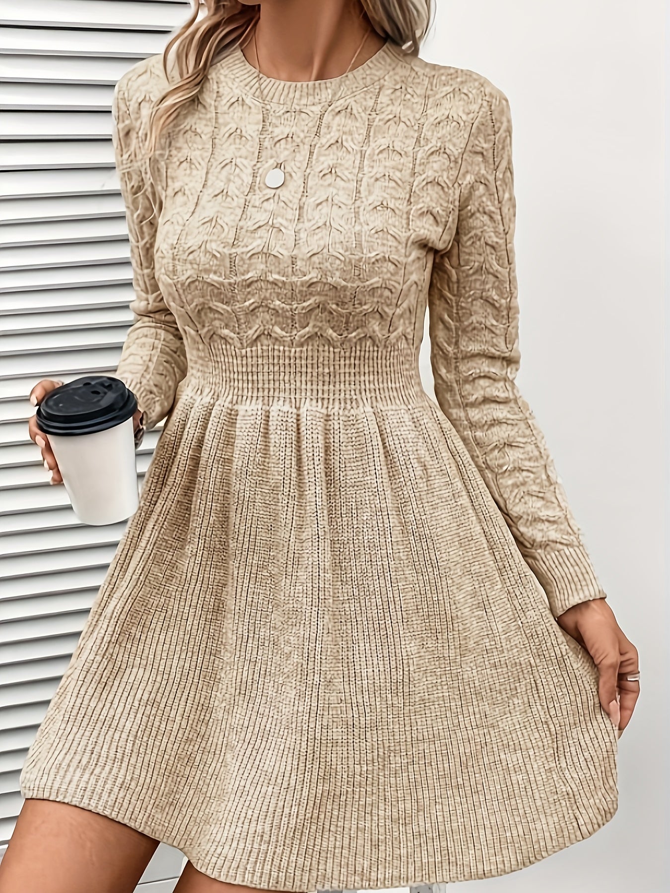 Elegant Satin Formal Long Sleeve Women's Night Dress