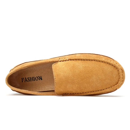 Suede Driving Orthopedic Loafers Men