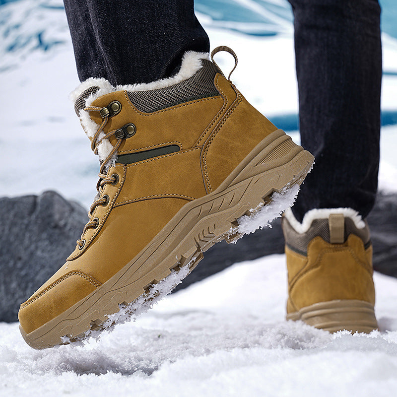 Waterproof Leather Winter Boots 5 reviews