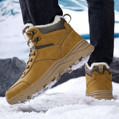 Waterproof Leather Winter Boots 5 reviews