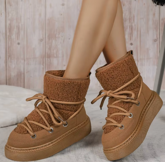 Waterproof Non-Slip Warm Winter Snow Boots for Women