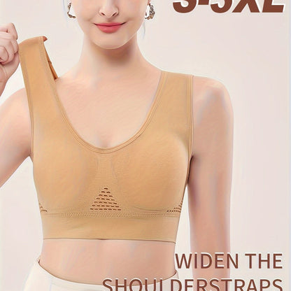 Comfortable Women's Sports Bra Eva Seamless Support Bra