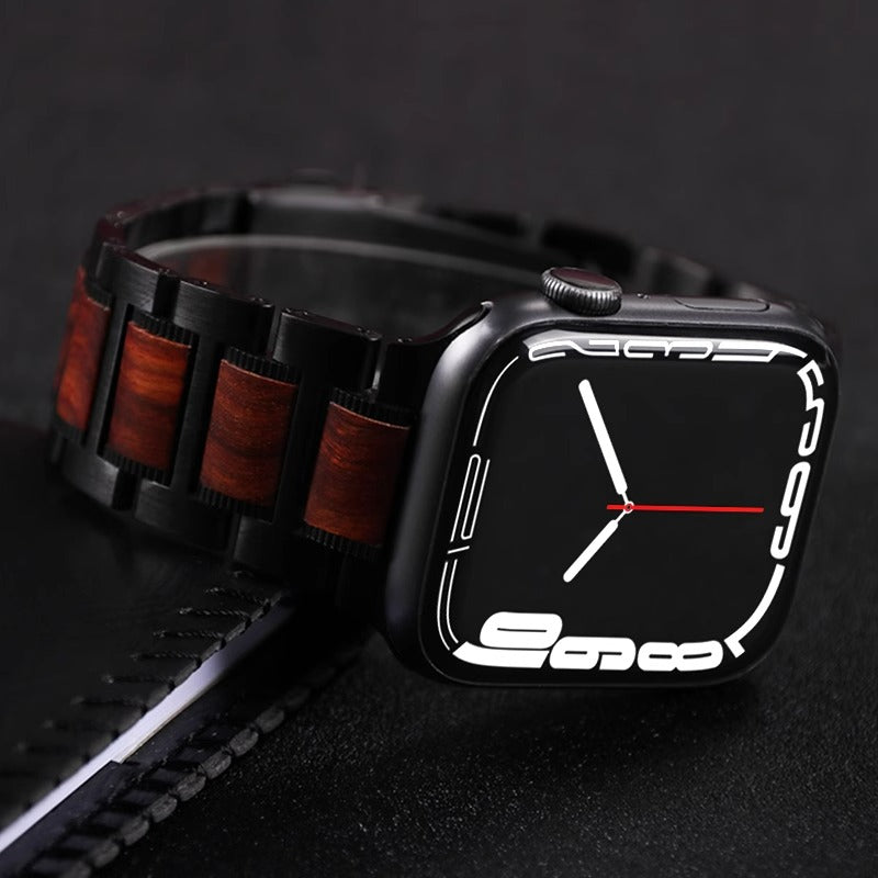Vintage Tan Leather Stainless Steel Watch Band