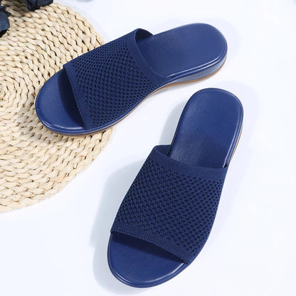 Soft Summer Flat Sandals - Casual Beach Shoes